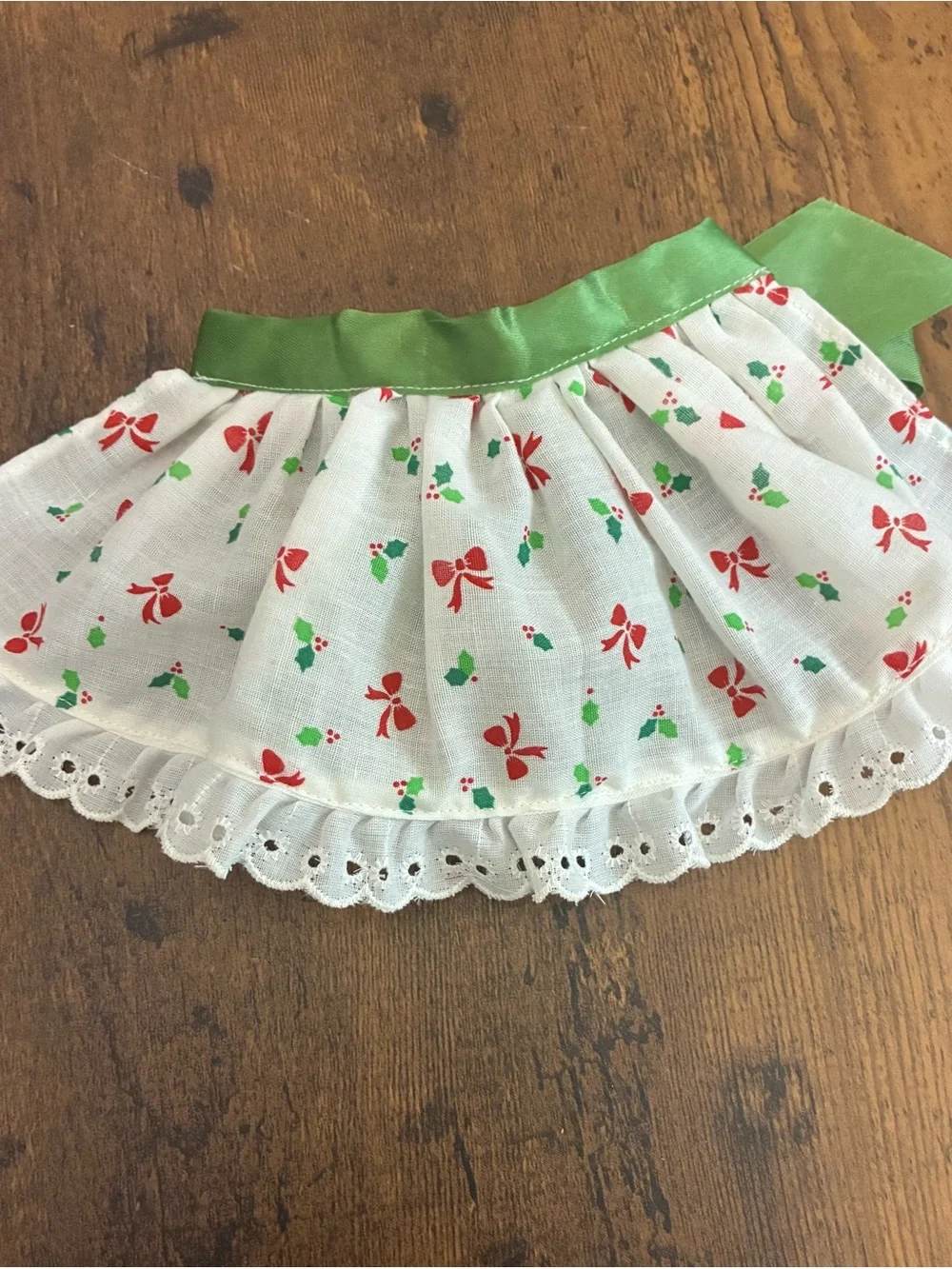 Vintage Handmade Doll Apron